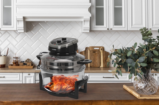 CUPTOR CU HALOGEN, 12L, 9 ACCESORII