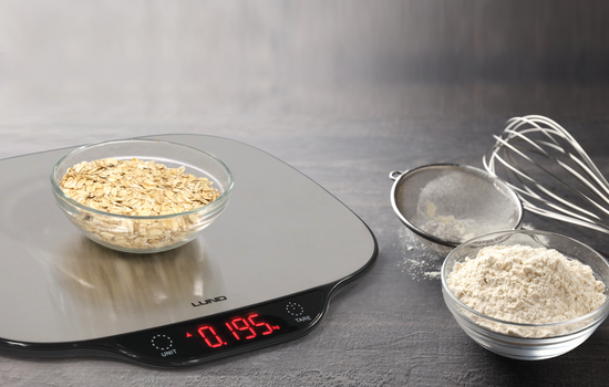 CÂNTAR DE BUCĂTĂRIE, OȚEL INOXIDABIL, 27X25X1.8CM