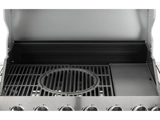 GRĂTAR PE GAZ ITAMI 6+1 ARZĂTOARE, 20.5KW, CAPAC CU GEAM