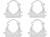 SET 4 CLEME BLOCABILE SUPORT ȚEAVĂ PVC, PE, PE-X, PP, PB, 20MM
