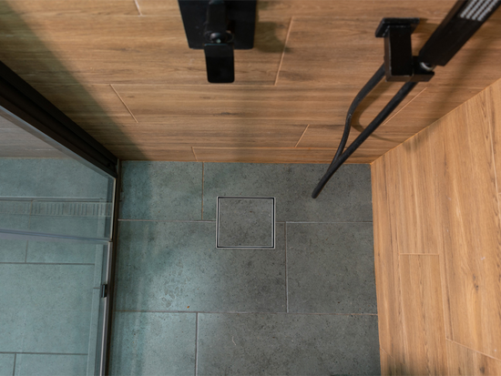 RIGOLĂ DUȘ PĂTRATĂ, 200X200MM, WET&DRY