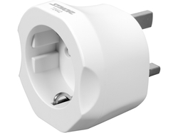 ADAPTOR DE CĂLĂTORIE CU ÎMPĂMÂNTARE, EU - UK