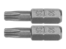 BIȚI 1/4''X25MM TORX T25, 2 BUC