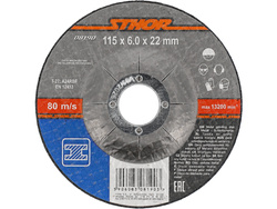 DISC ȘLEFUIT METALE 115X6X22.2MM, STHOR