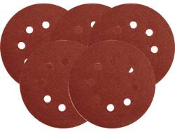 DISCURI ABRAZIVE CU ORIFICII 125MM P120 5 BUC