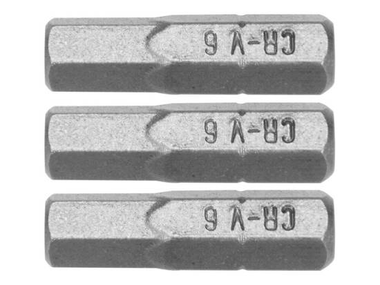 SET 3 BIȚI TORX 1/4'' H6X25MM